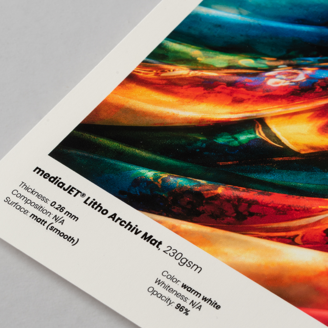 mediaJET® Litho Archiv Matt Warm