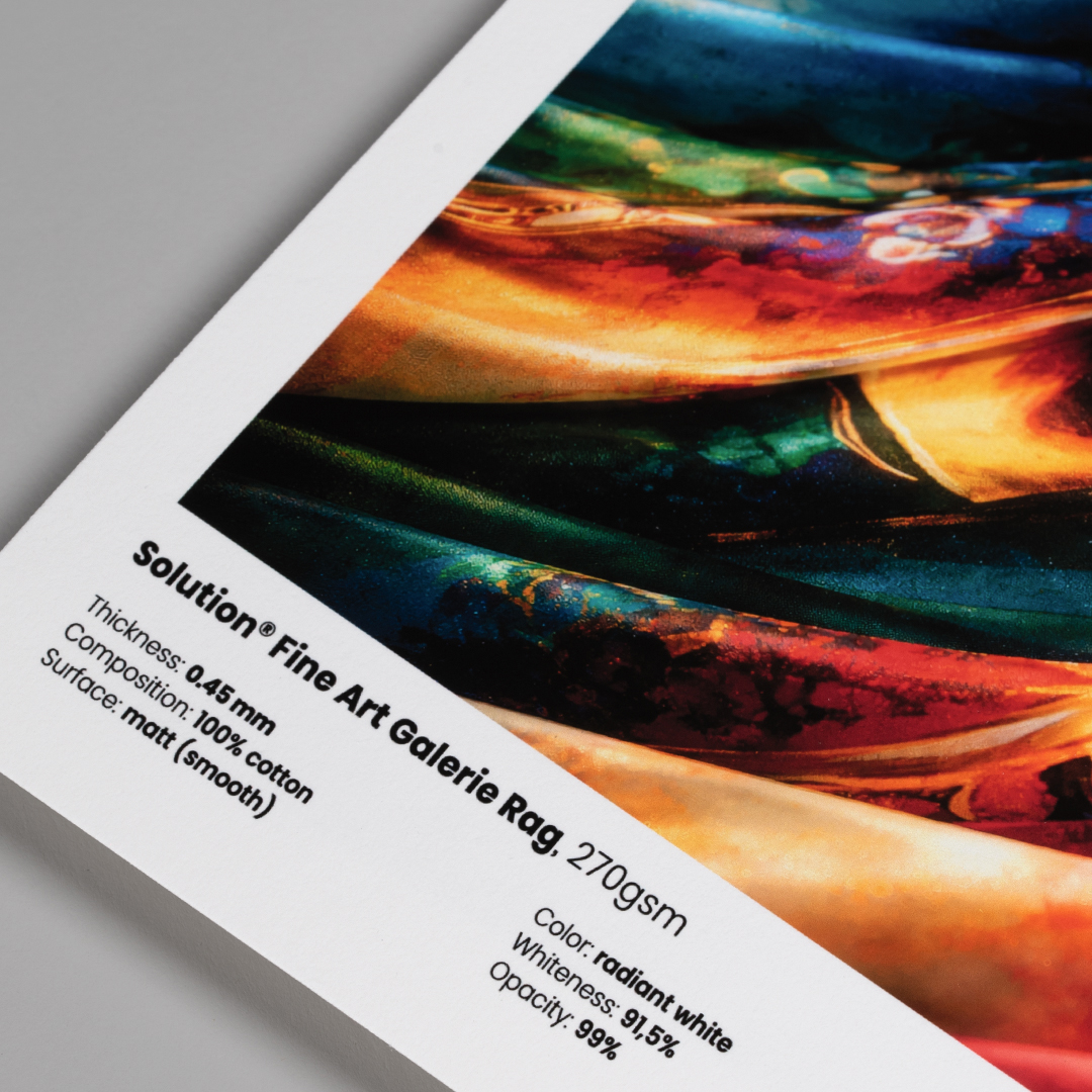 Solution® Fine Art Galerie Rag Radiant White